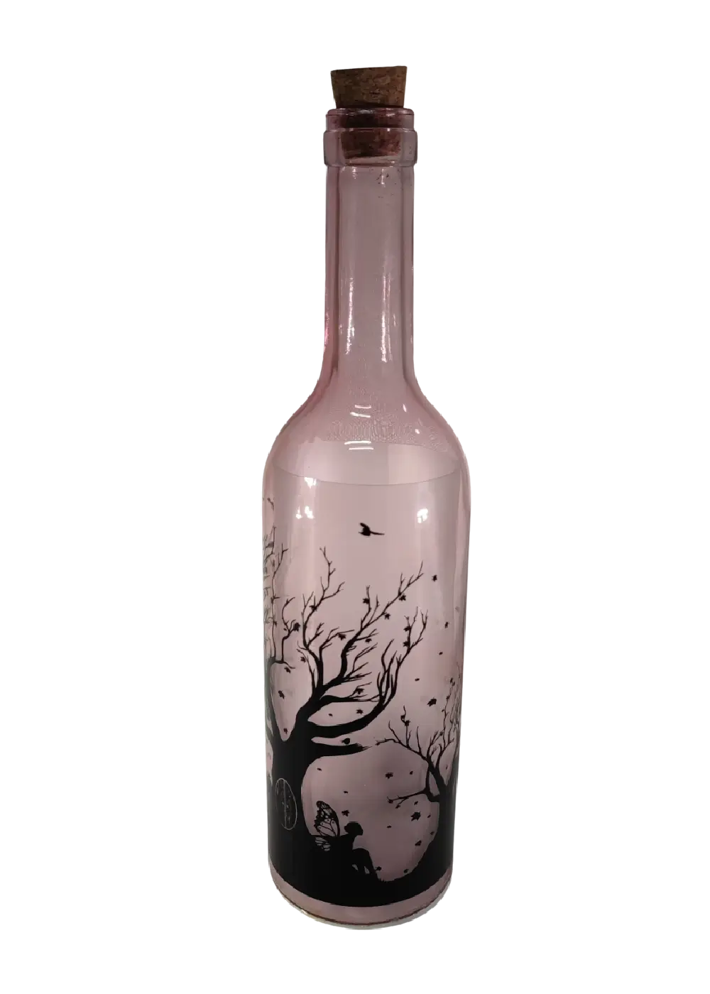 Botella Decorativa Hadas Con Luz Led - Imagen 2