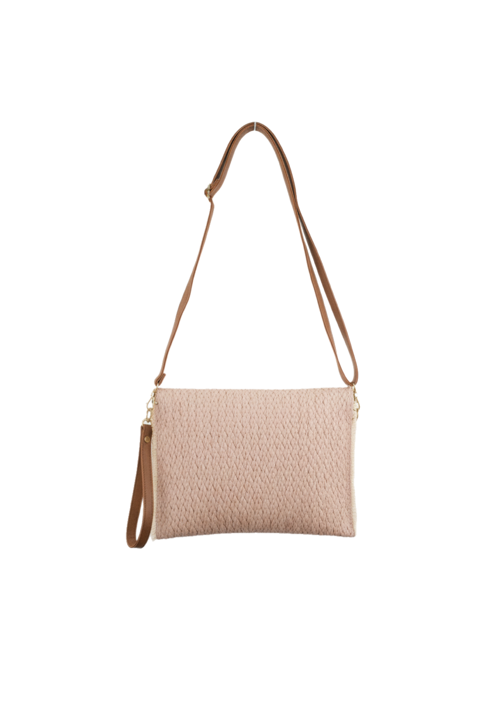 Bolso Mimbre Rosa - Imagen 2