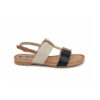 Sandalia Black & Brown