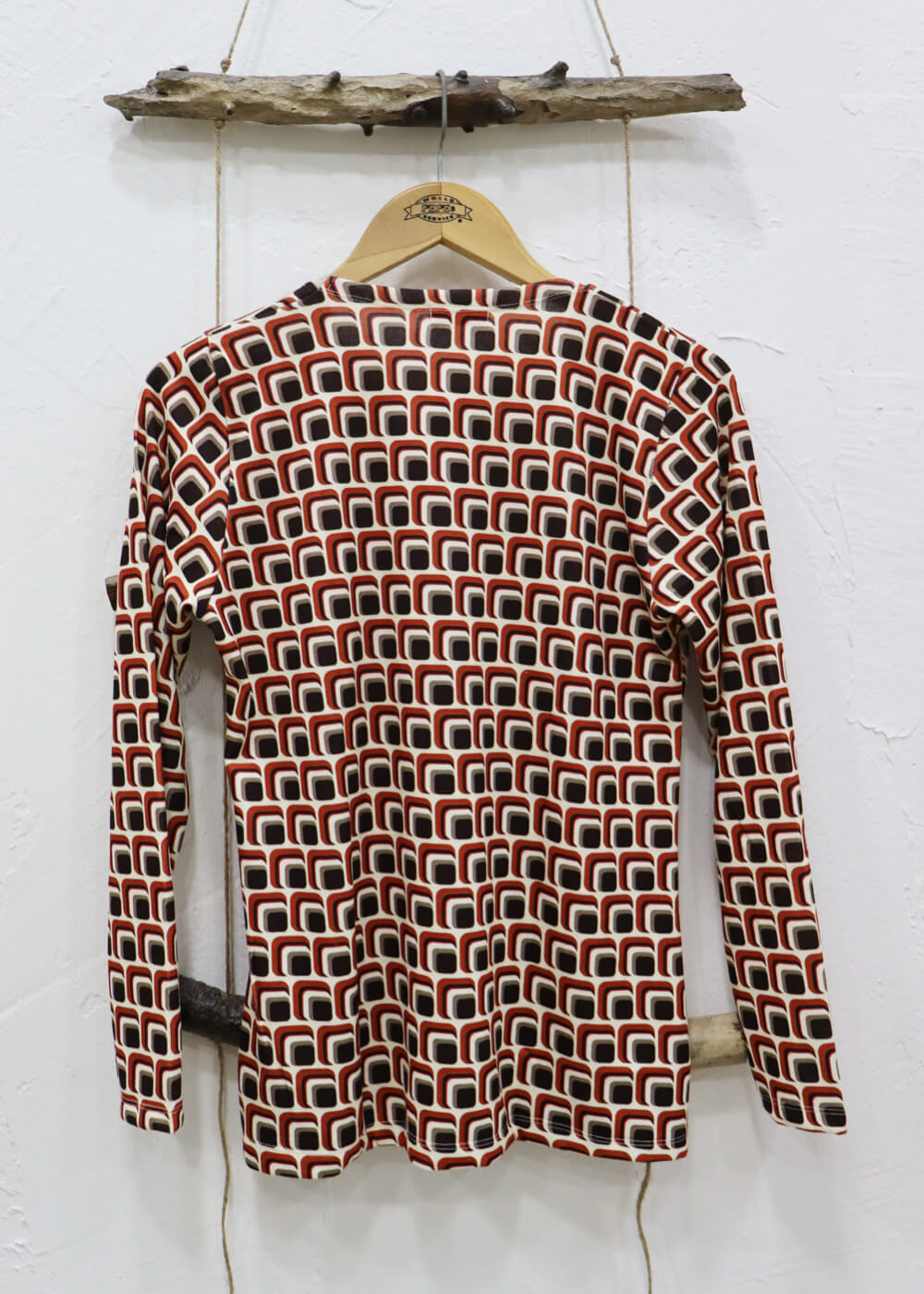 Camiseta Dorada Geometrica - Imagen 3