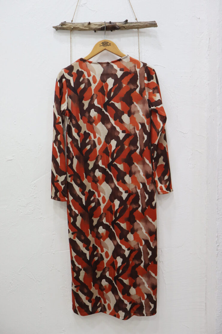 vestido raices tierra