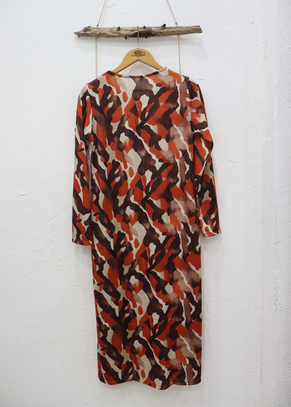 vestido raices tierra