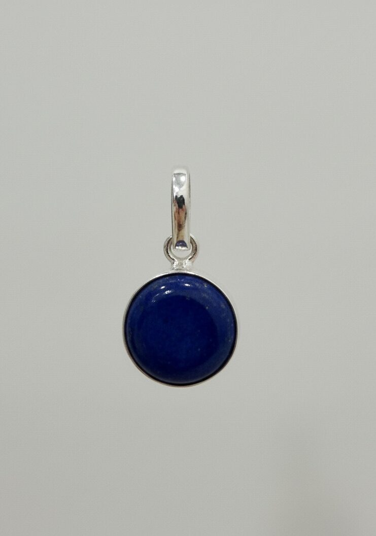 Colgante Lapizlazuli Mediano - Plata Ley 925