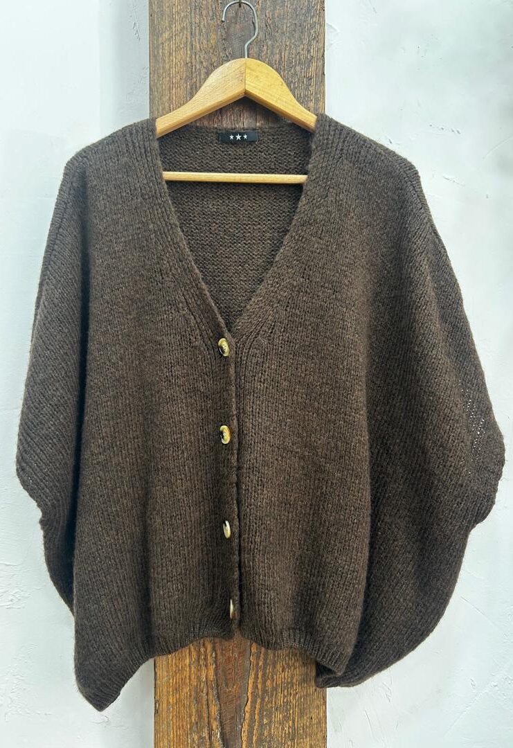 Chaqueta Punto Con Boton