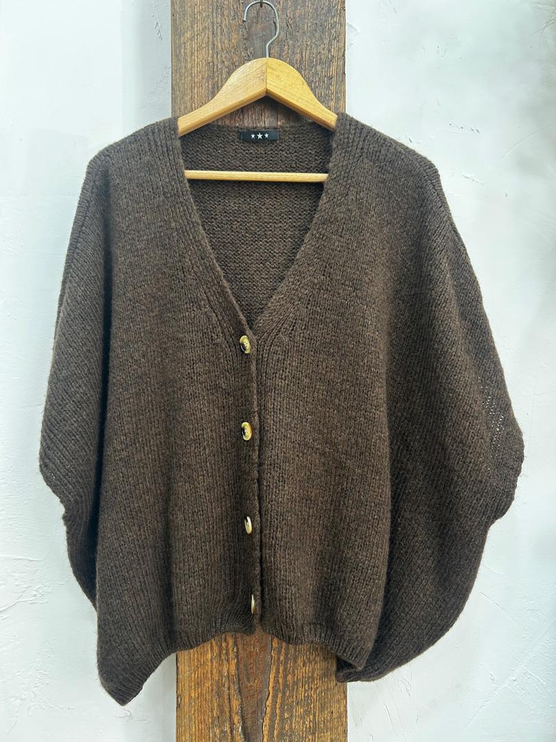 Chaqueta Punto Con Boton