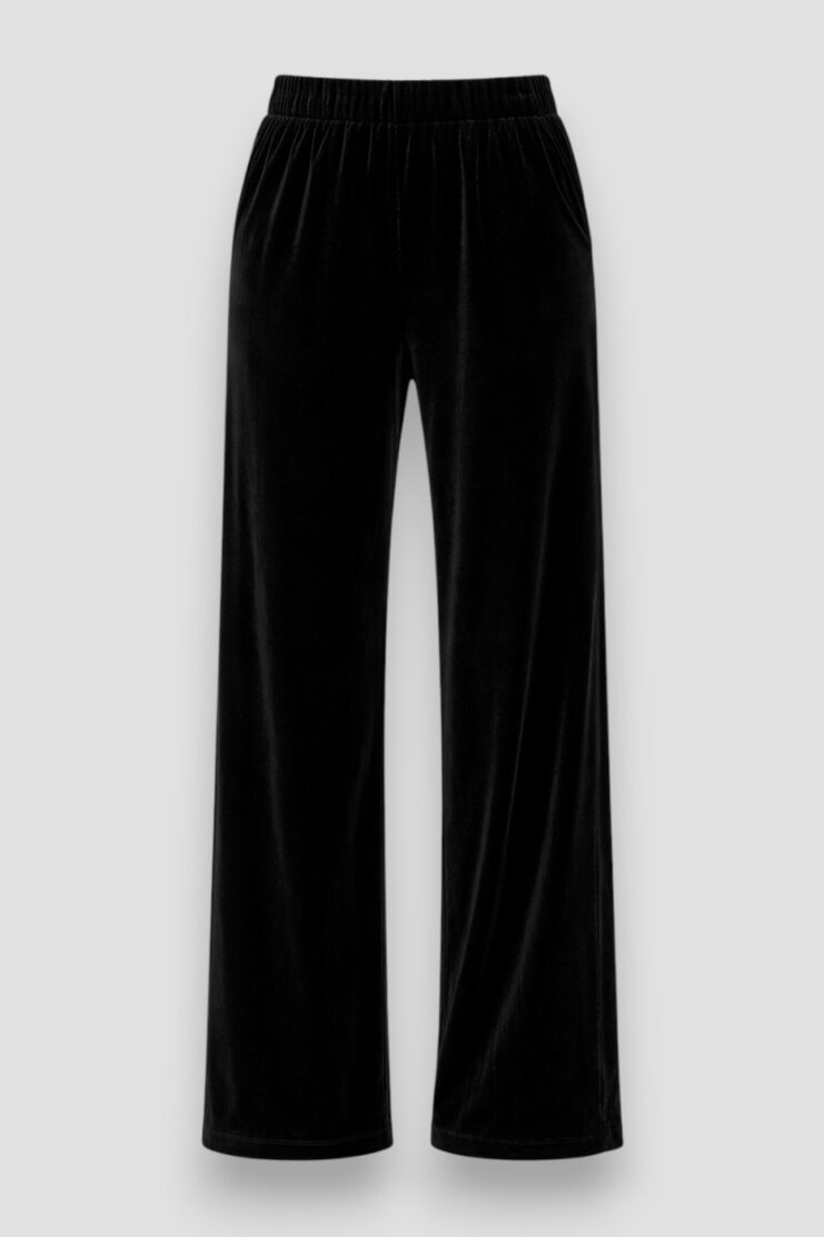 Pantalón Terciopelo Victoria Negro