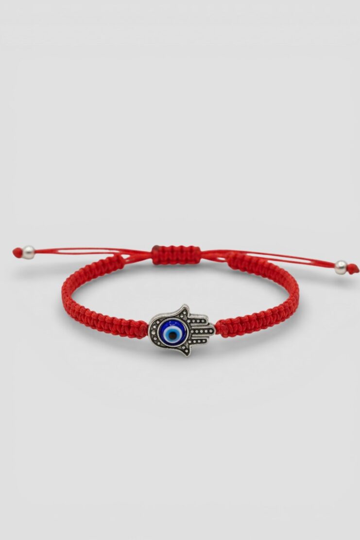 Pulsera Roja con Ojo Turco