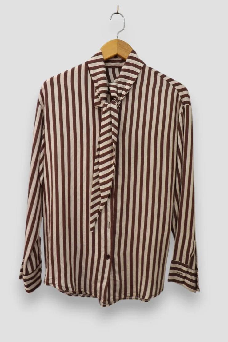 Blusa Marinera Marrón