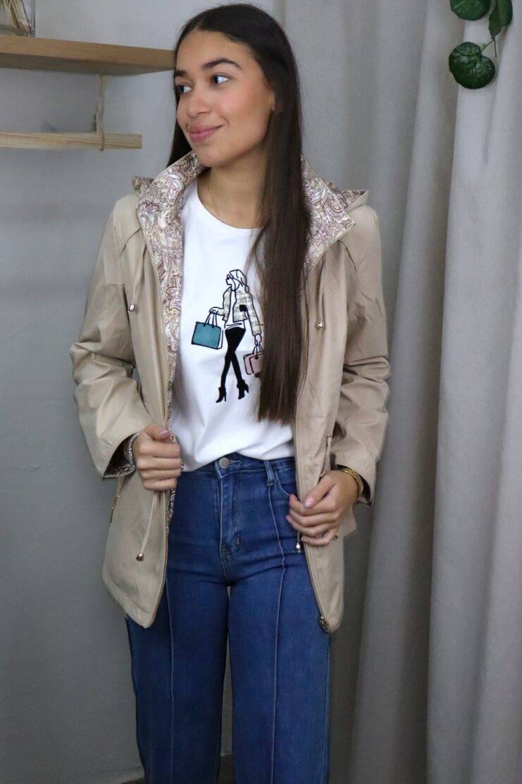 Chubasquero Clásico Beige