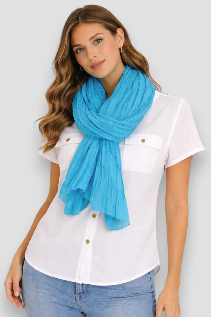 Fular Básico Arrugado