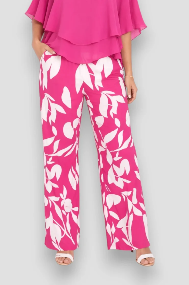 Pantalón Botánico Fucsia
