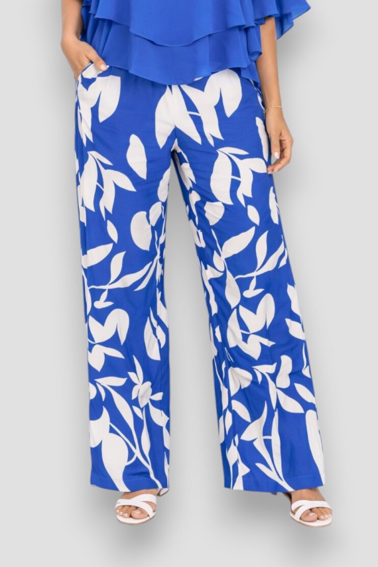 Pantalón Botánico Azul