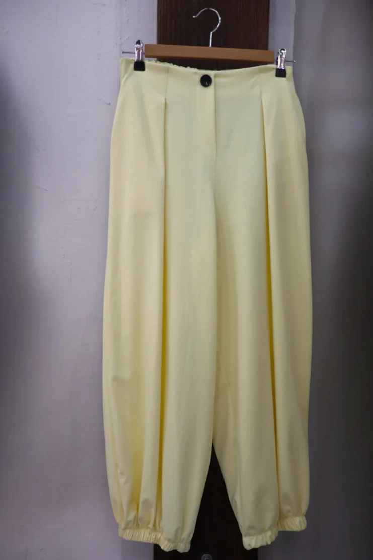 Pantalón Bombacho Amarillo