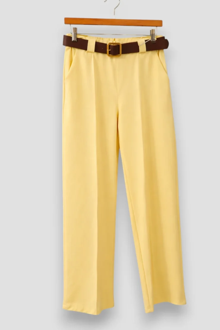 Pantalón Mía Amarillo