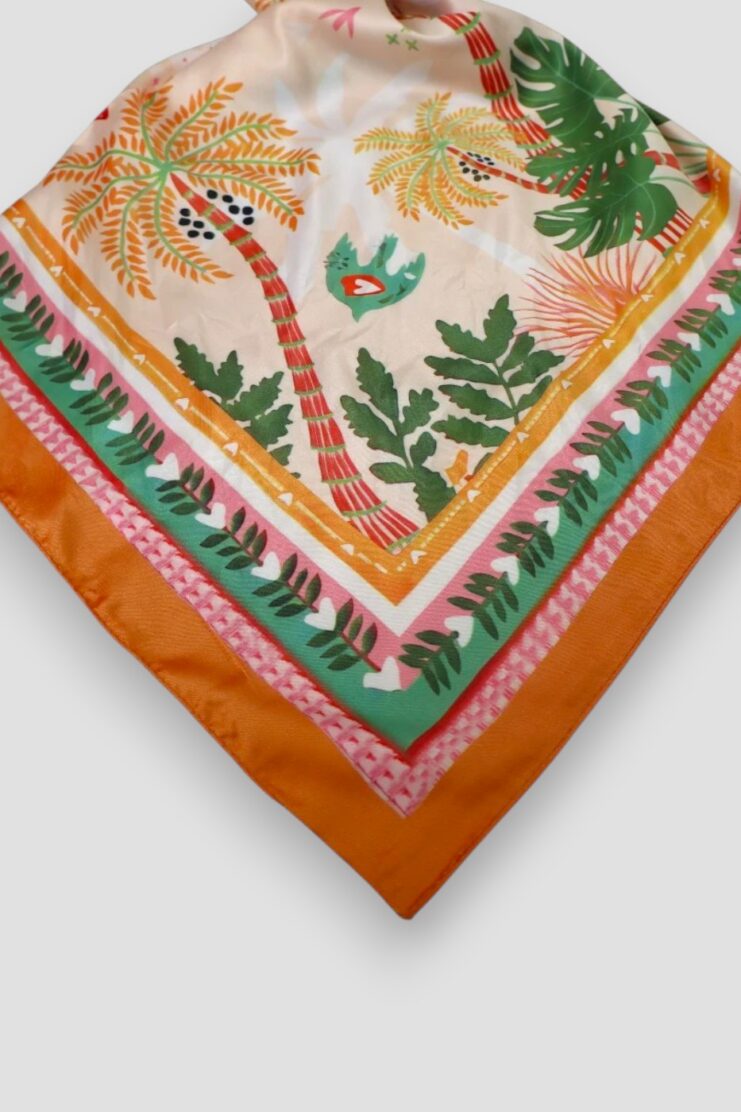 Pañuelo Palmera Naranja