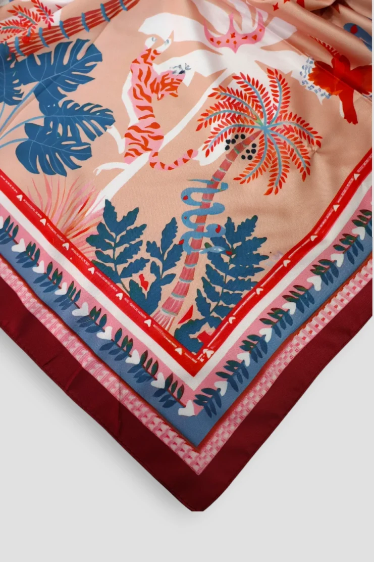 Pañuelo Palmera Vinotinto