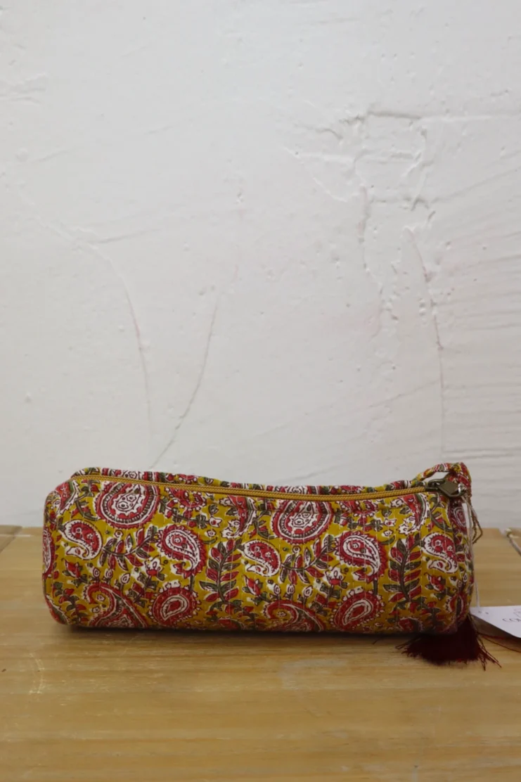 Estuche Estampado Amarillo