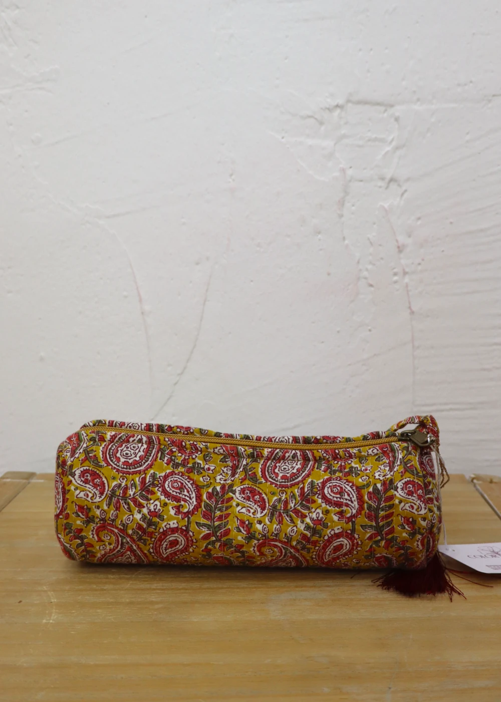 Estuche Estampado Amarillo