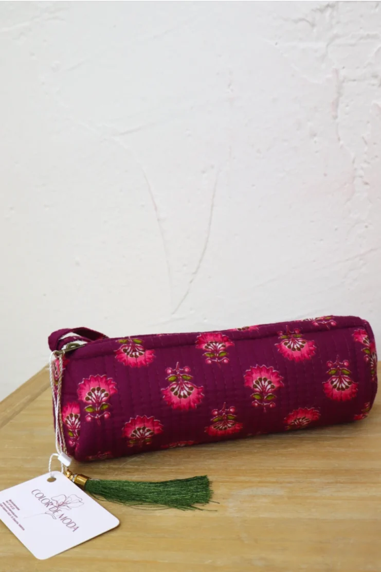 Estuche Estampado Magenta