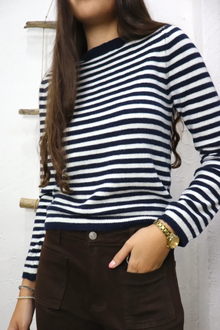 Jersey Fino A Rayas
