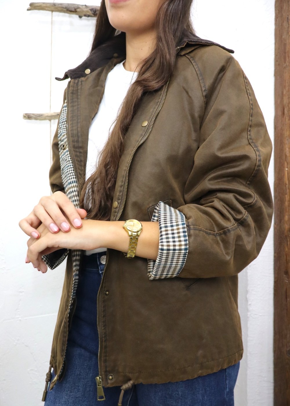 Chaqueta Oxford Marrón