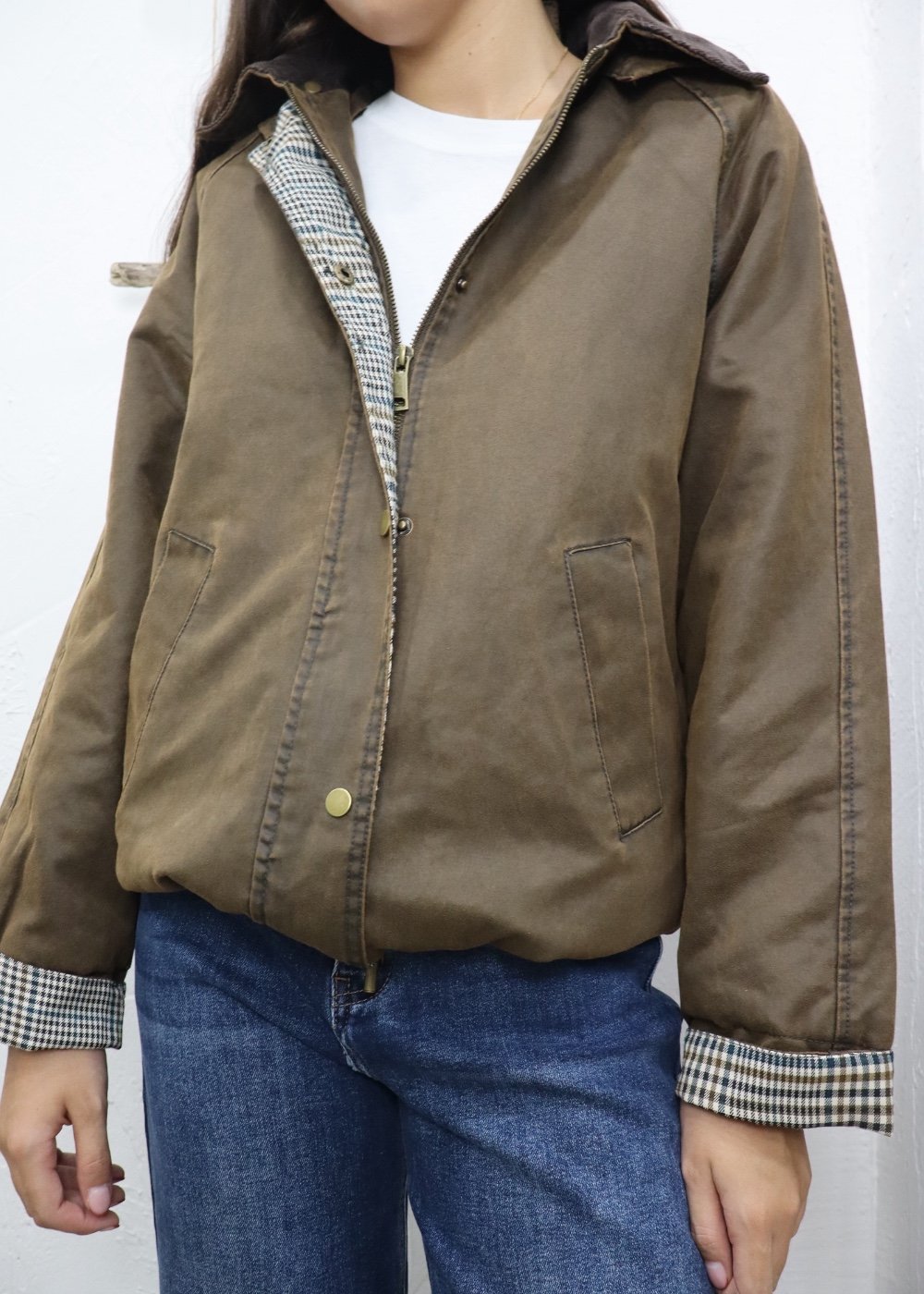 Chaqueta Oxford Marrón - Imagen 6